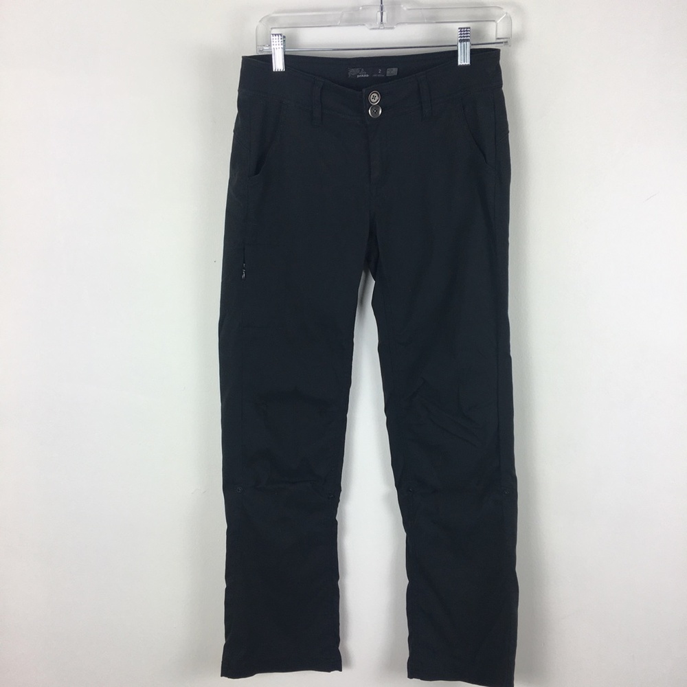 Prana Black Stretch Bootcut Pants - Picture 3 of 6
